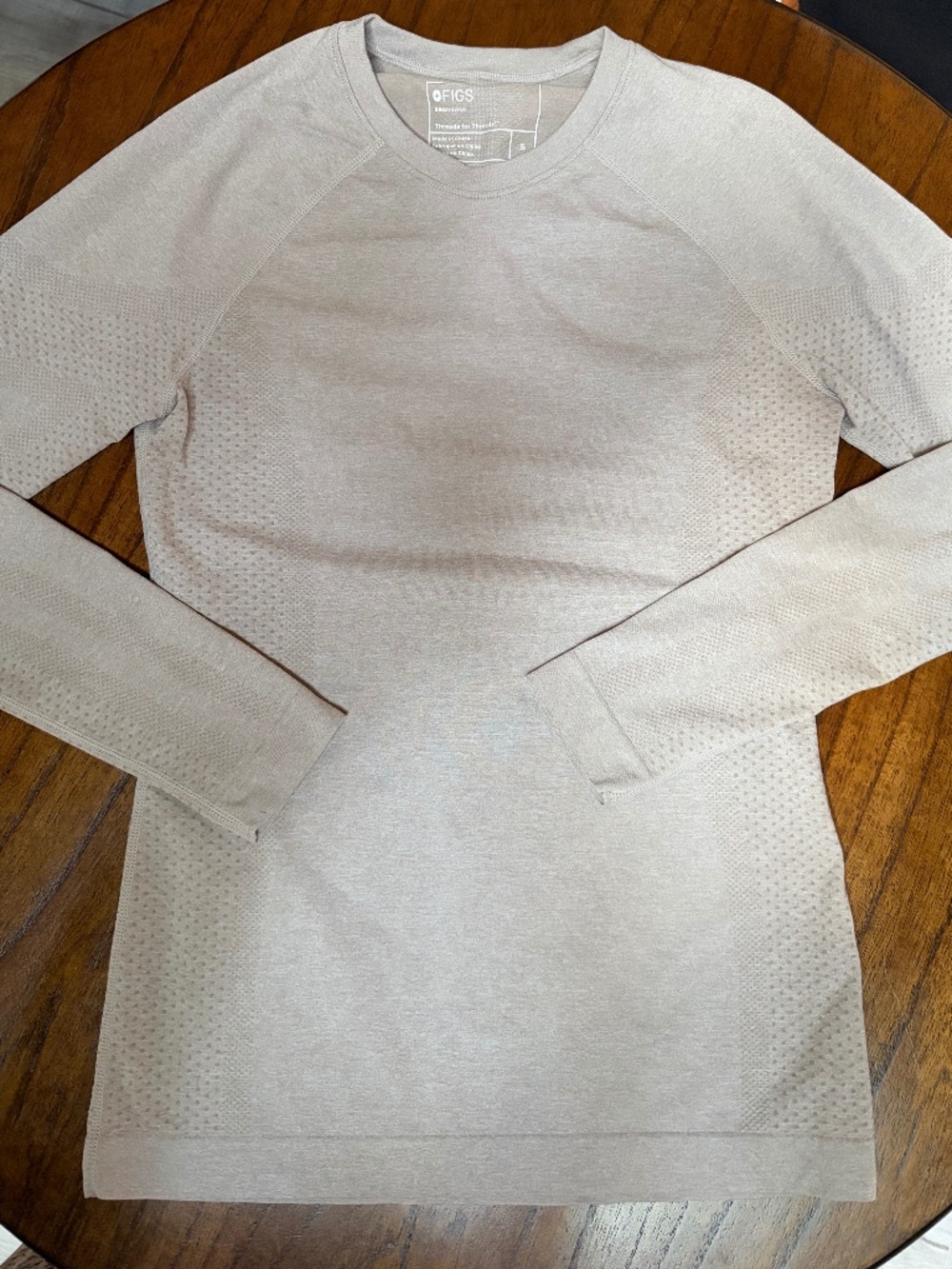 Figs Salta Seamless Underscrub - Fawn (S)